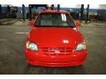 2003 Retro Red Hyundai Accent GL Sedan  photo #2