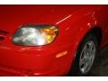 2003 Retro Red Hyundai Accent GL Sedan  photo #7