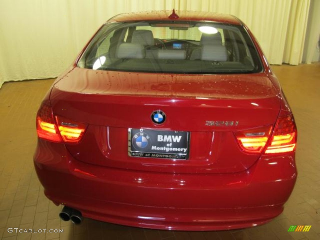 2010 3 Series 328i Sedan - Crimson Red / Oyster/Black Dakota Leather photo #5