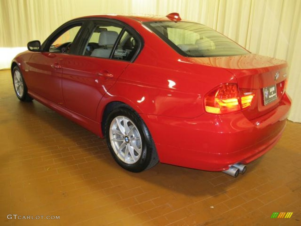 2010 3 Series 328i Sedan - Crimson Red / Oyster/Black Dakota Leather photo #6