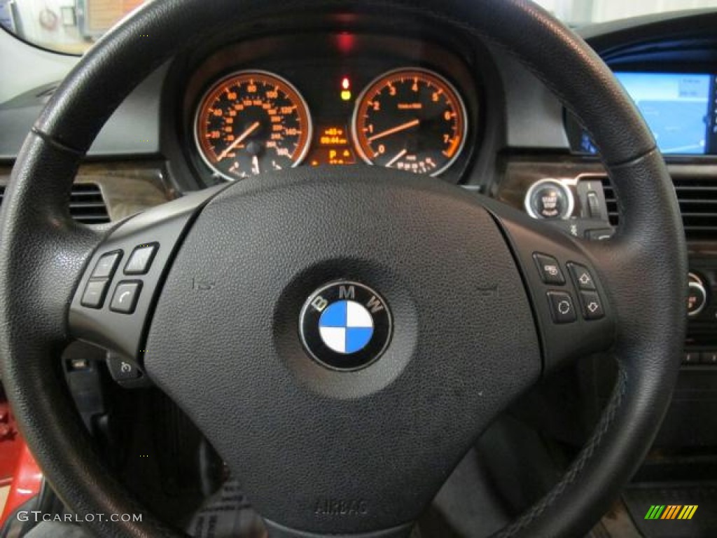 2010 3 Series 328i Sedan - Crimson Red / Oyster/Black Dakota Leather photo #27