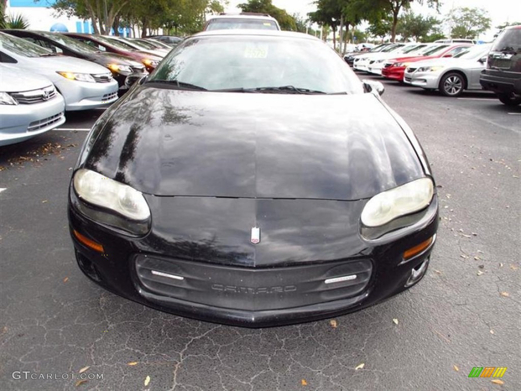 2001 Camaro Z28 Coupe - Onyx Black / Medium Gray photo #1