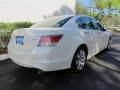 2008 White Diamond Pearl Honda Accord EX-L V6 Sedan  photo #3