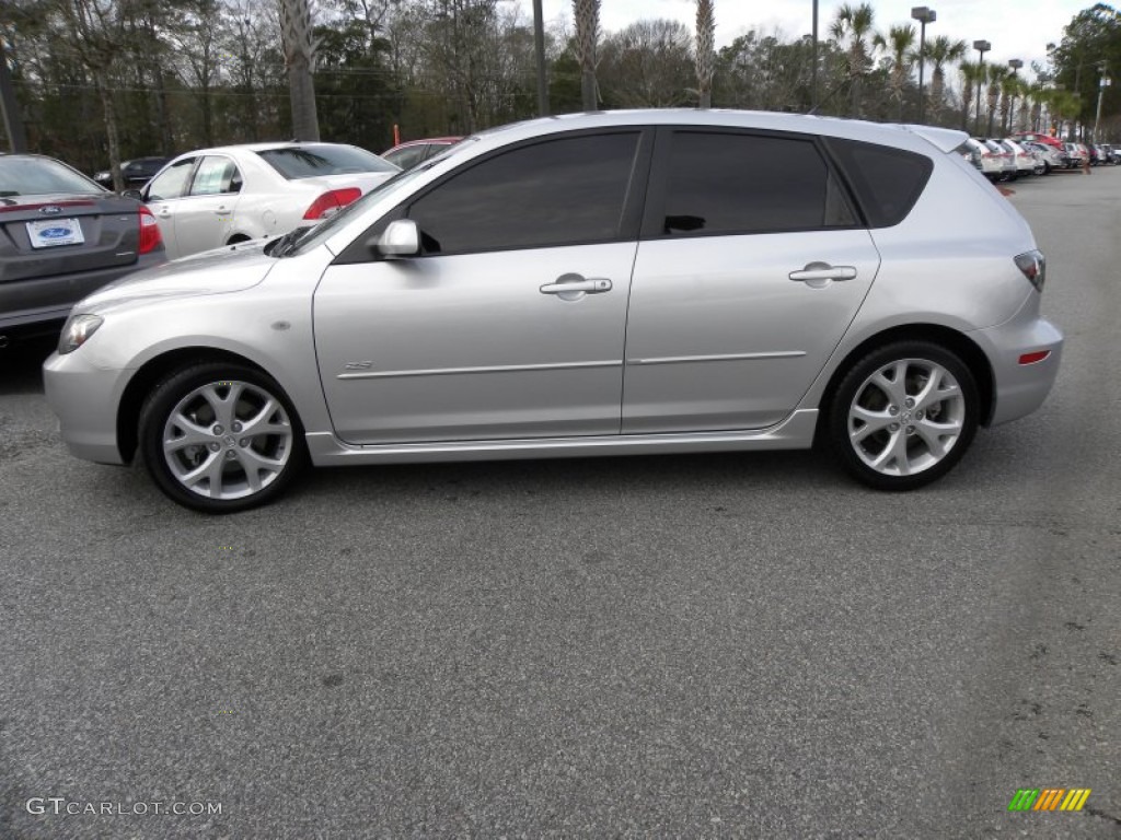 Sunlight Silver Metallic 2009 Mazda MAZDA3 s Touring Hatchback Exterior Photo #59831121