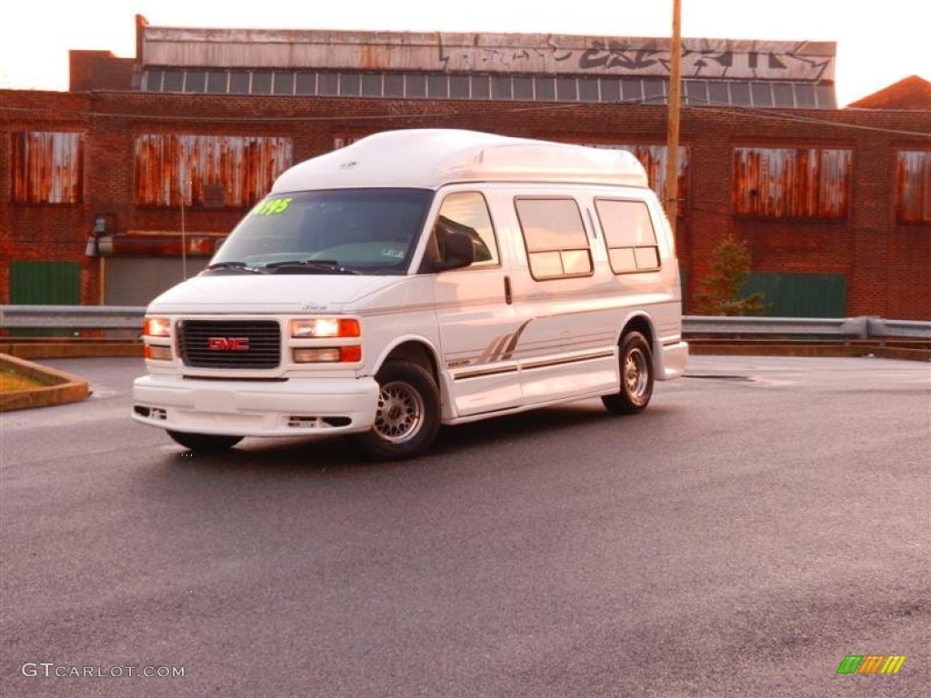 1998 Savana Van 1500 Passenger Conversion - White / Gray photo #2