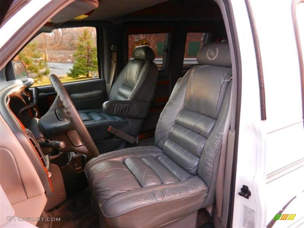 Gray Interior 1998 GMC Savana Van 1500 Passenger Conversion Photo #59831541