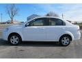 2010 Summit White Chevrolet Aveo LT Sedan  photo #4