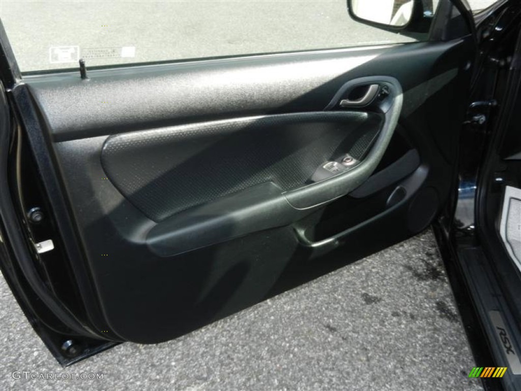 2006 Acura RSX Sports Coupe Ebony Door Panel Photo #59832570