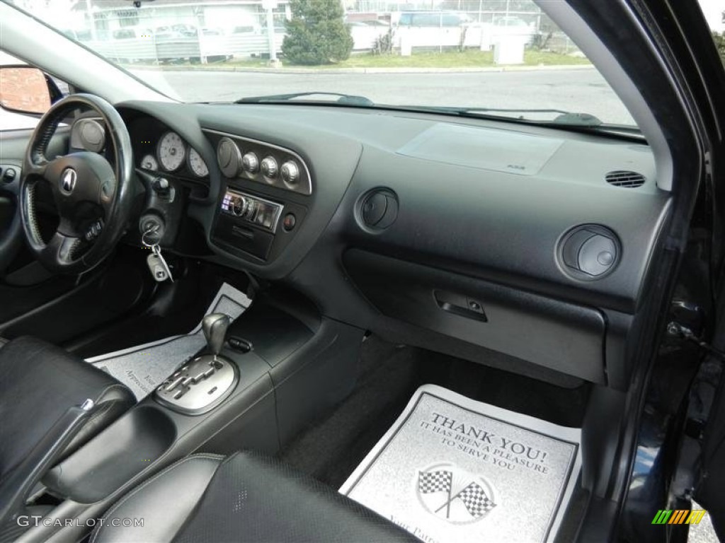 2006 Acura RSX Sports Coupe Ebony Dashboard Photo #59832624