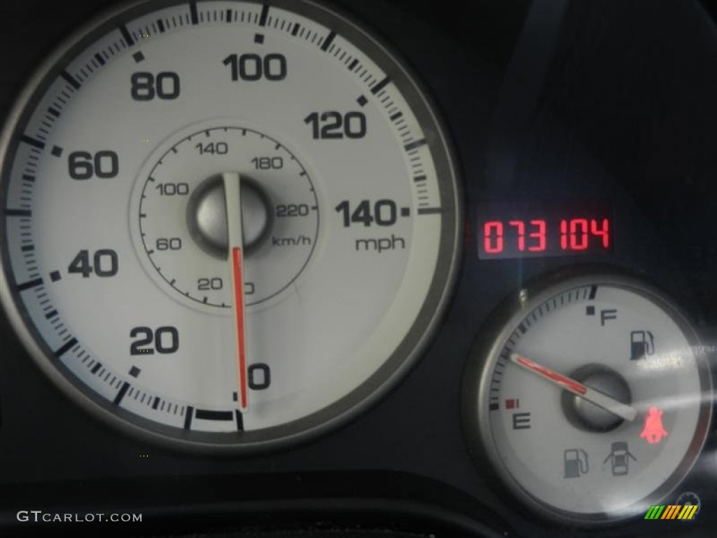 2006 Acura RSX Sports Coupe Gauges Photo #59832723
