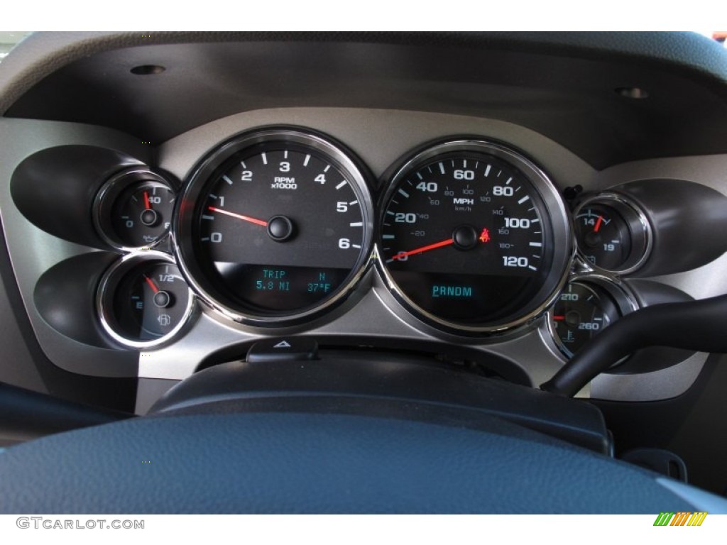 2012 Silverado 1500 LT Crew Cab - Graystone Metallic / Ebony photo #16