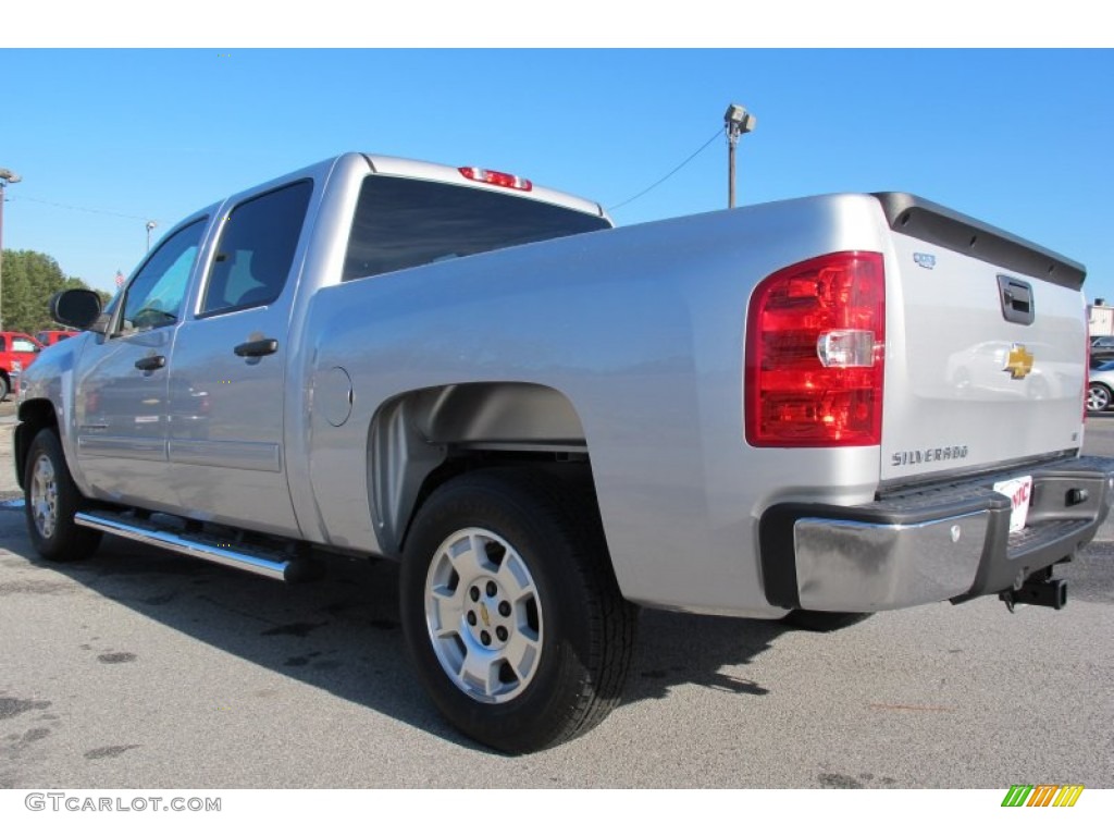 2012 Silverado 1500 LT Crew Cab - Silver Ice Metallic / Ebony photo #5