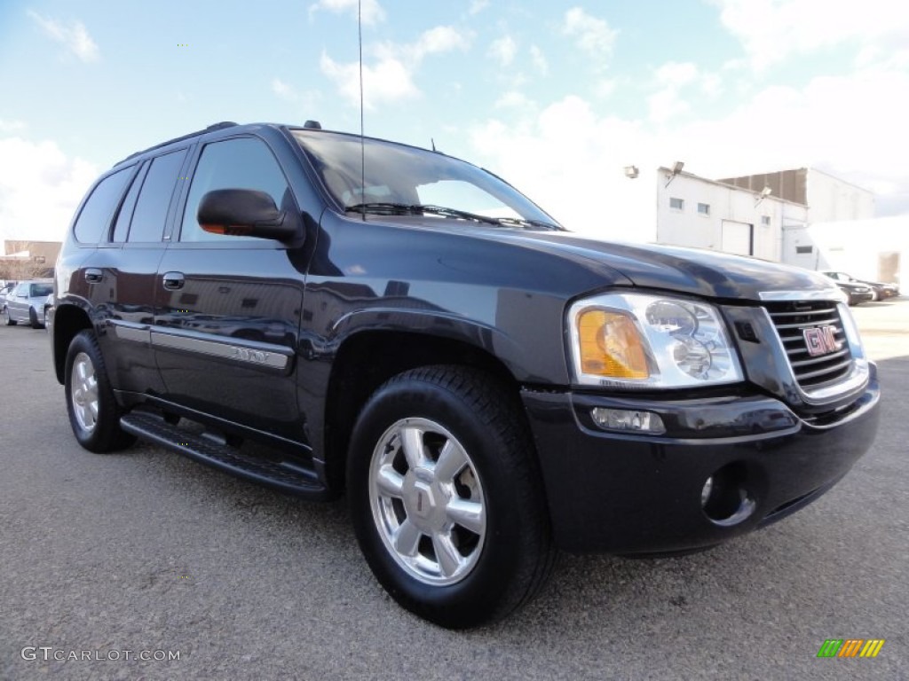 2005 Envoy SLT 4x4 - Superior Blue Metallic / Ebony photo #5