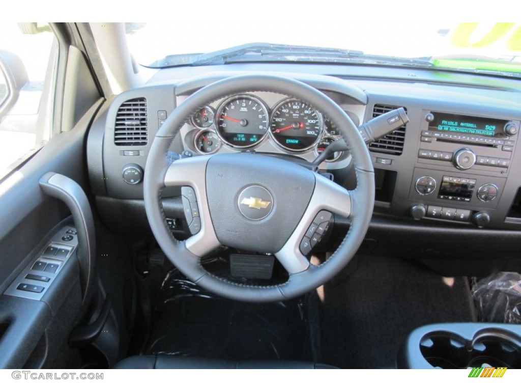 2012 Silverado 1500 LT Crew Cab - Silver Ice Metallic / Ebony photo #14
