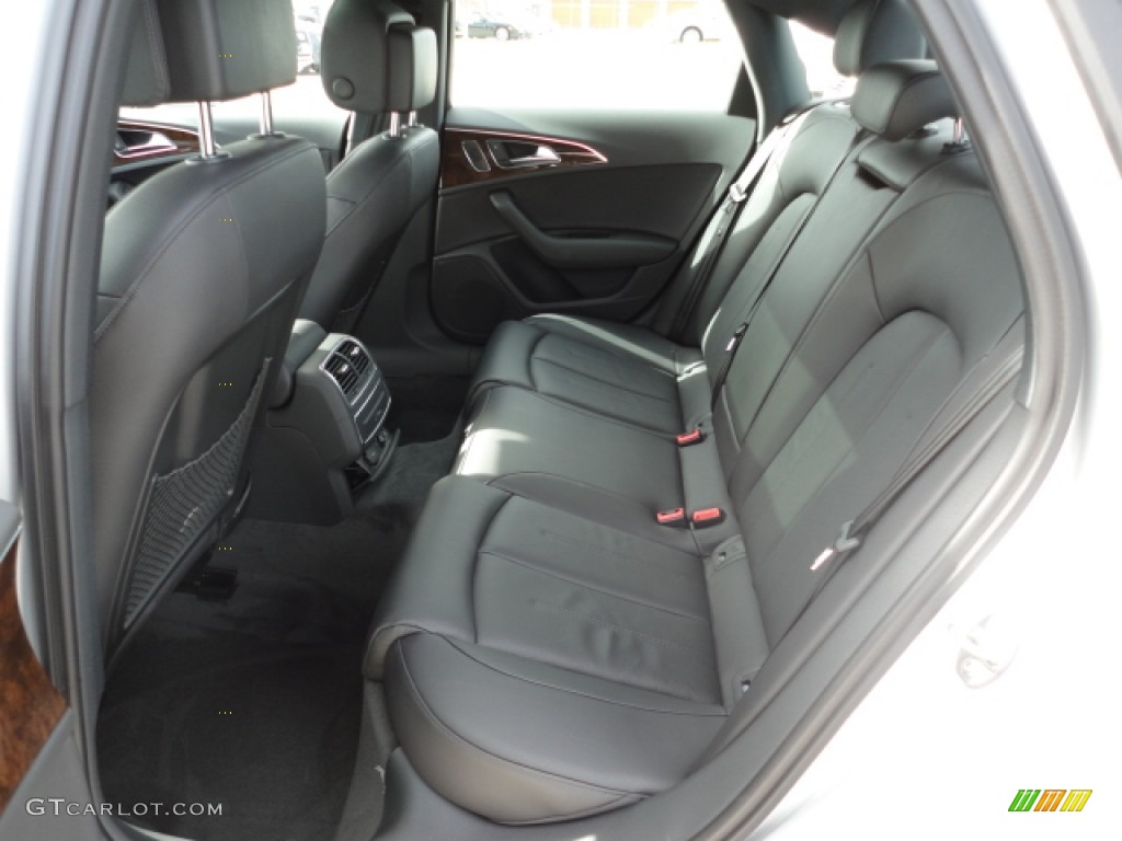 Black Interior 2012 Audi A6 3.0T quattro Sedan Photo #59833494