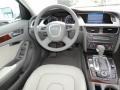 2012 Audi A4 Light Gray Interior Dashboard Photo