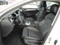 Black 2012 Audi A4 2.0T Sedan Interior Color