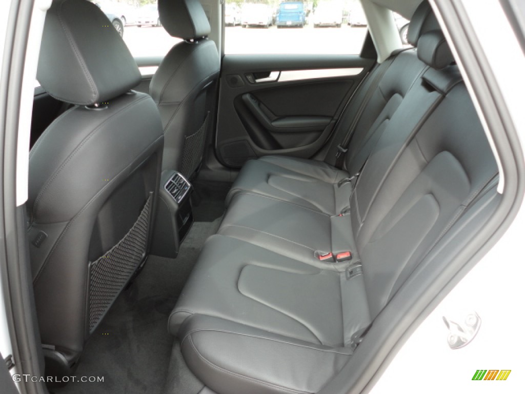 Black Interior 2012 Audi A4 2.0T Sedan Photo #59833740