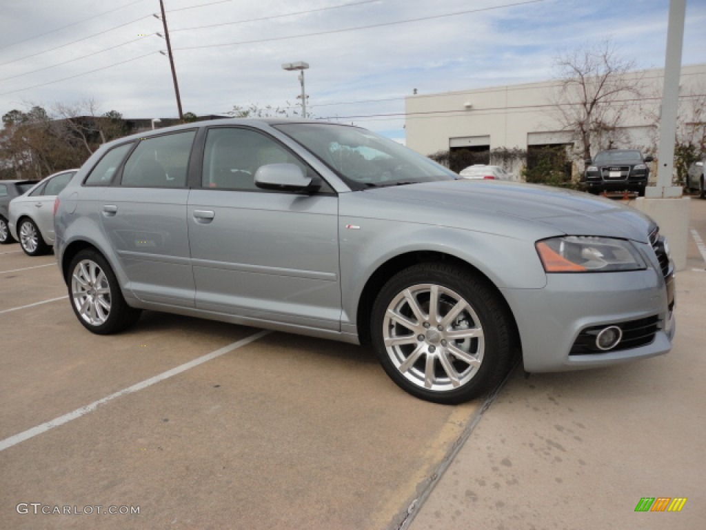 Monza Silver Metallic 2012 Audi A3 2.0 TDI Exterior Photo #59833850