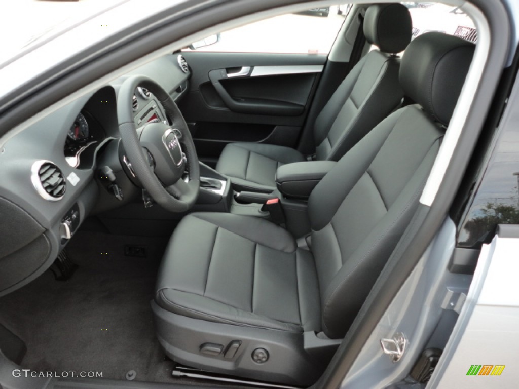 Black Interior 2012 Audi A3 2.0 TDI Photo #59833898