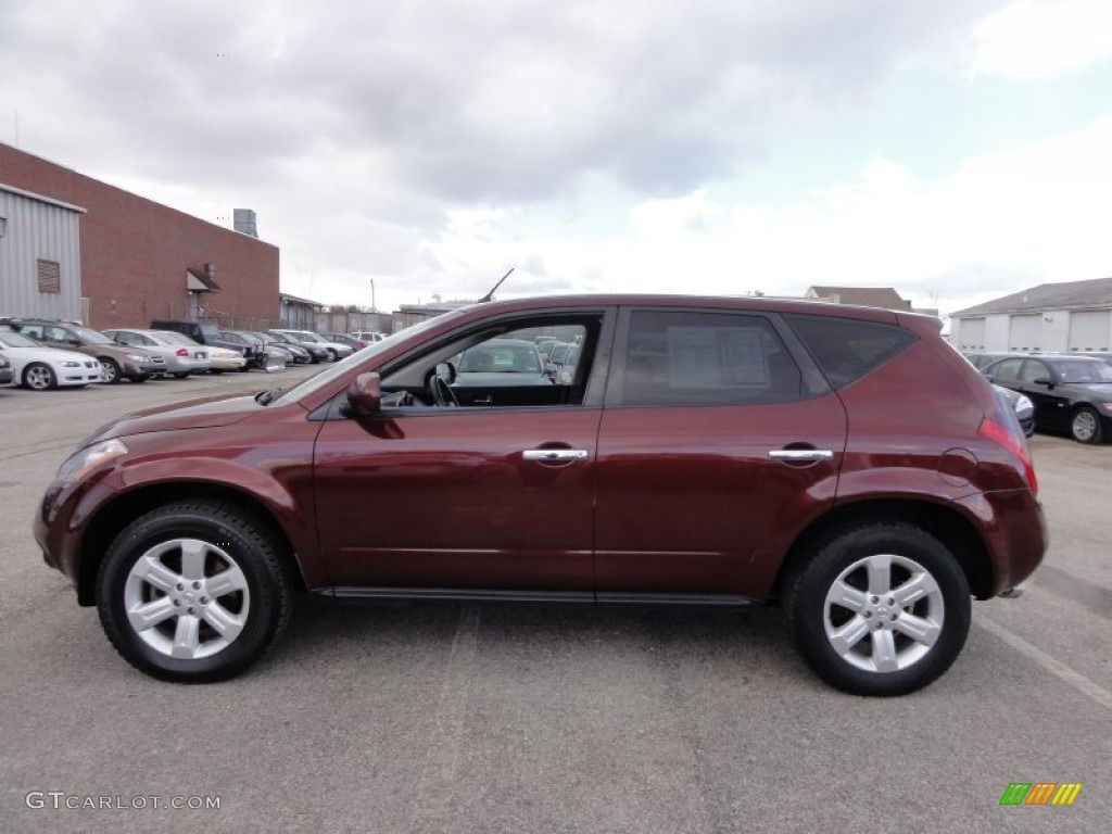 2006 Murano S AWD - Merlot Pearl / Charcoal photo #11