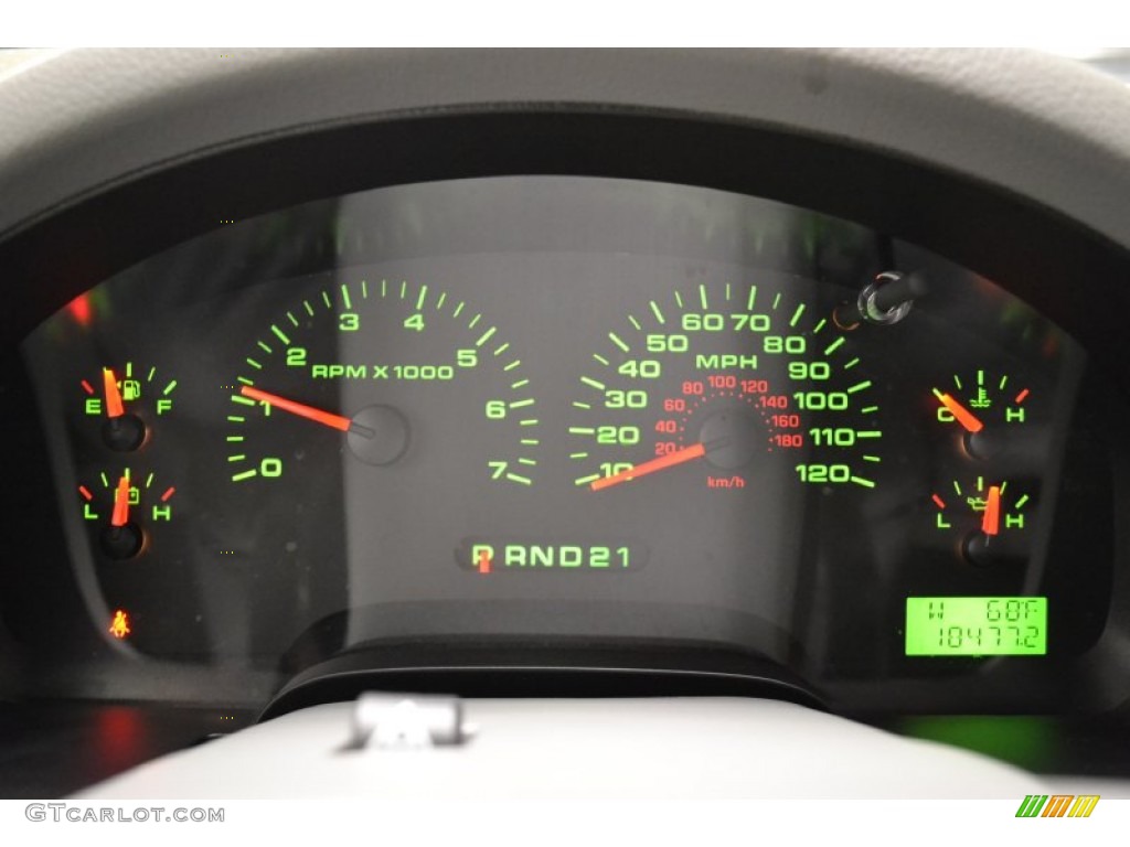 2008 Ford F150 XLT SuperCrew Gauges Photos