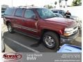 Redfire Metallic 2002 Chevrolet Suburban 1500 LS 4x4