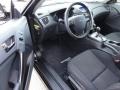 Black Cloth 2011 Hyundai Genesis Coupe 2.0T Interior Color