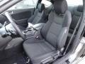 Black Cloth 2011 Hyundai Genesis Coupe 2.0T Interior Color