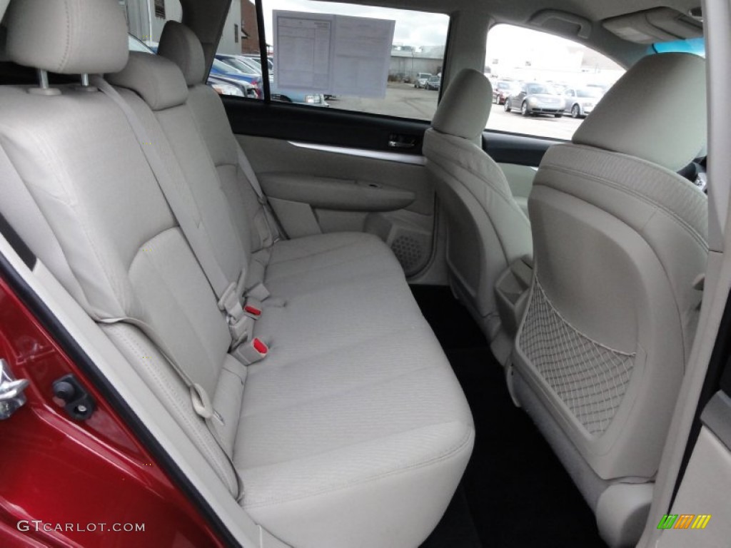 2011 Subaru Outback 2.5i Premium Wagon Rear Seat Photo #59834904