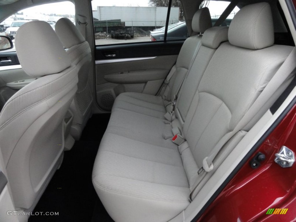 2011 Subaru Outback 2.5i Premium Wagon Rear Seat Photo #59834919