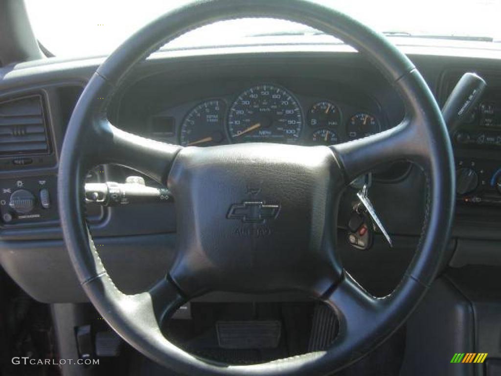 2002 Silverado 1500 LS Extended Cab - Dark Carmine Red Metallic / Medium Gray photo #14