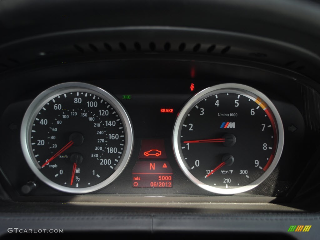 2008 BMW M6 Coupe Gauges Photo #59835969