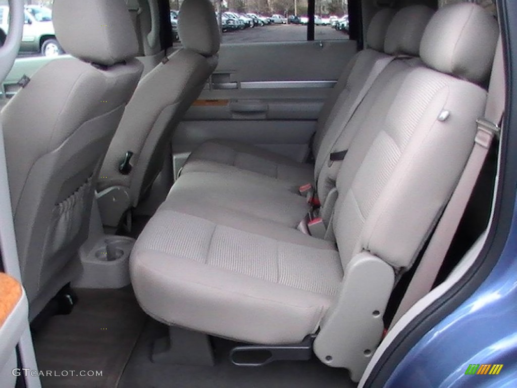 2008 Aspen Limited 4WD - Marine Blue Pearl / Light Graystone photo #11