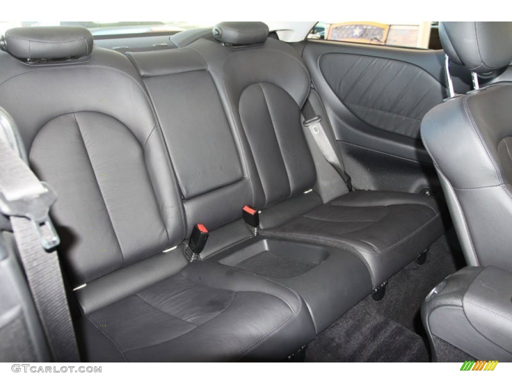 Black Interior 2008 Mercedes-Benz CLK 350 Coupe Photo #59836995