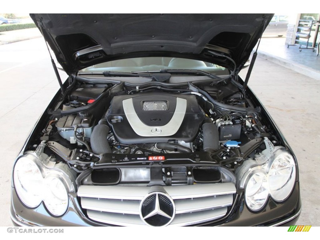 2008 Mercedes-Benz CLK 350 Coupe 3.5 Liter DOHC 24-Valve VVT V6 Engine Photo #59837052