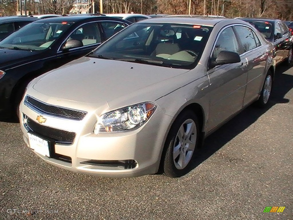 2012 Malibu LS - Gold Mist Metallic / Cocoa/Cashmere photo #1