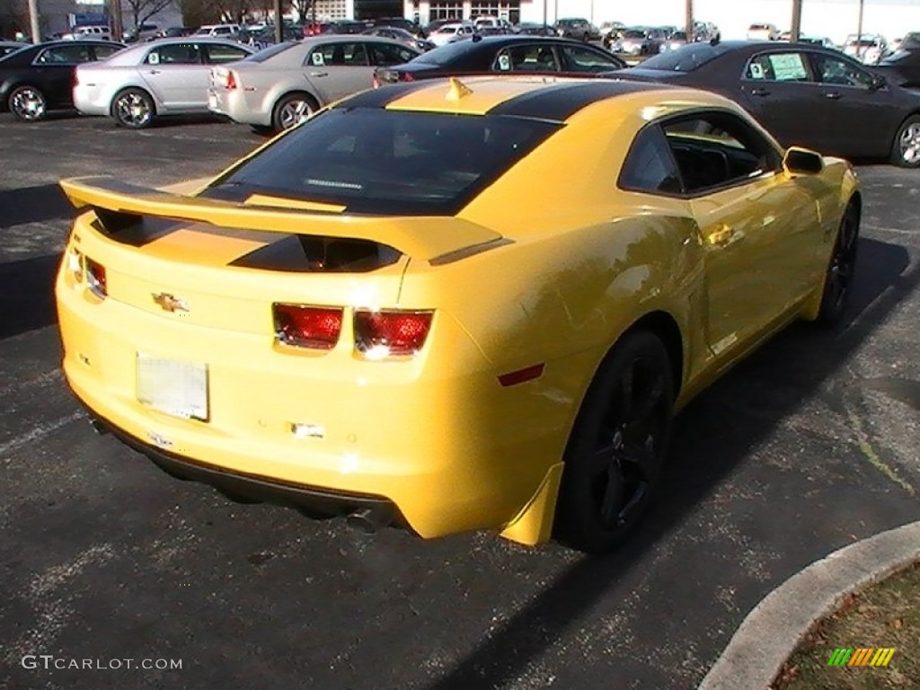 Rally Yellow 2012 Chevrolet Camaro LT Coupe Transformers Special Edition Exterior Photo #59837618