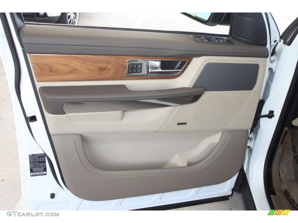 2012 Land Rover Range Rover Sport HSE LUX Arabica Door Panel Photo #59837694