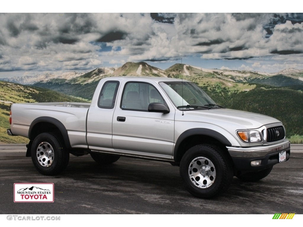 2004 Tacoma SR5 Xtracab 4x4 - Lunar Mist Metallic / Charcoal photo #1