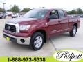 2008 Salsa Red Pearl Toyota Tundra Double Cab  photo #1