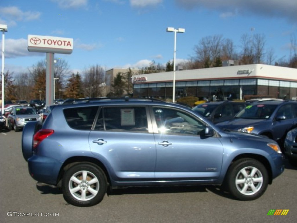 2007 RAV4 Limited 4WD - Pacific Blue Metallic / Ash Gray photo #1