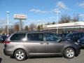 2011 Predawn Gray Mica Toyota Sienna LE  photo #1