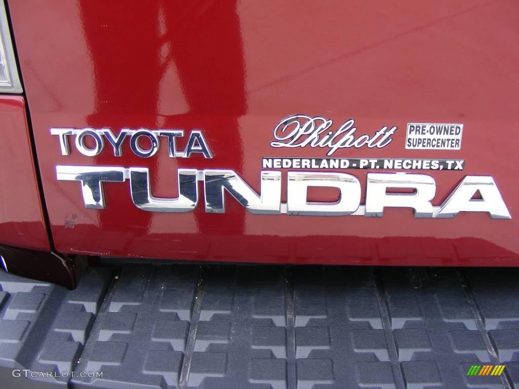 2008 Tundra Double Cab - Salsa Red Pearl / Graphite Gray photo #10