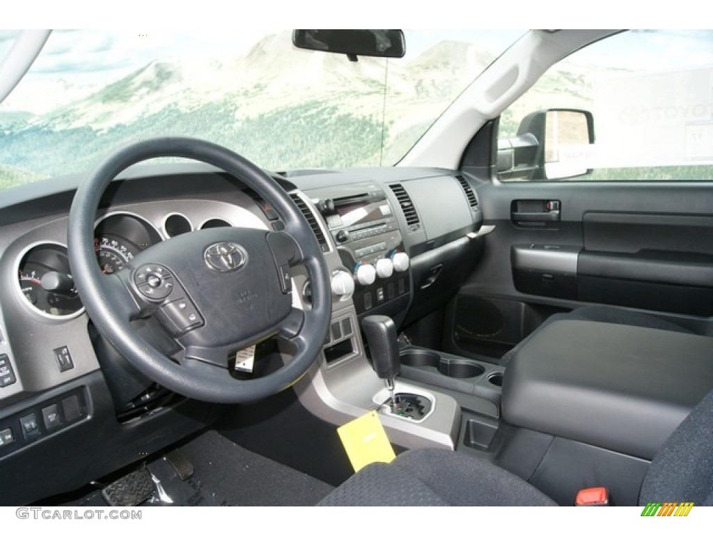 2012 Tundra Double Cab 4x4 - Black / Graphite photo #5