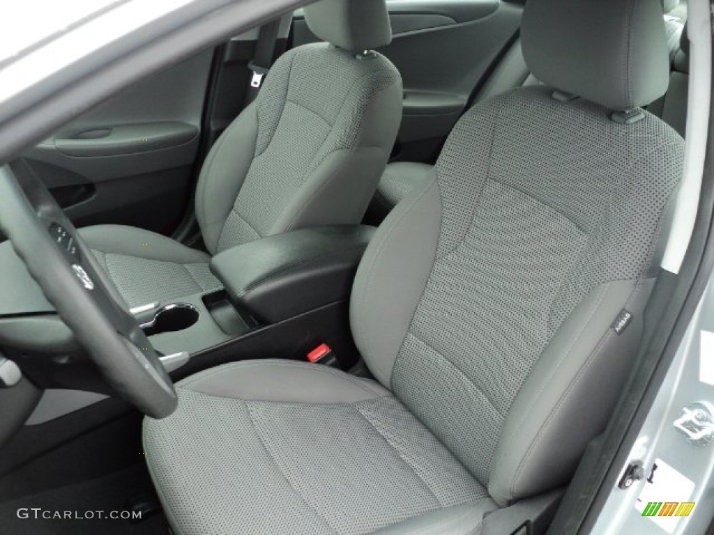 Gray Interior 2011 Hyundai Sonata GLS Photo #59839404