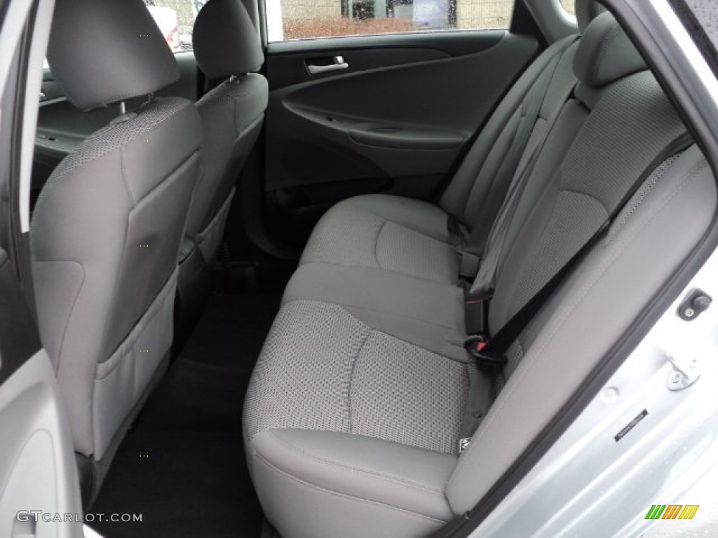 Gray Interior 2011 Hyundai Sonata GLS Photo #59839413