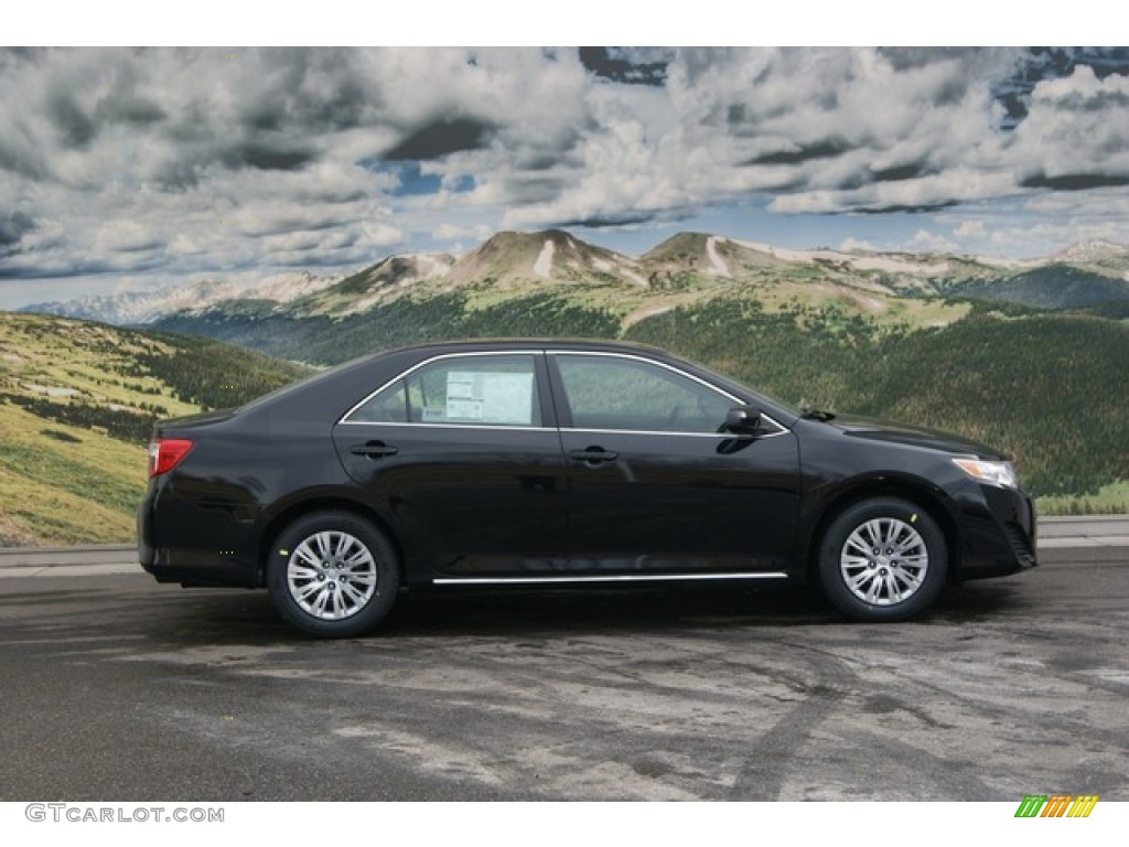 2012 Camry LE - Attitude Black Metallic / Ash photo #1