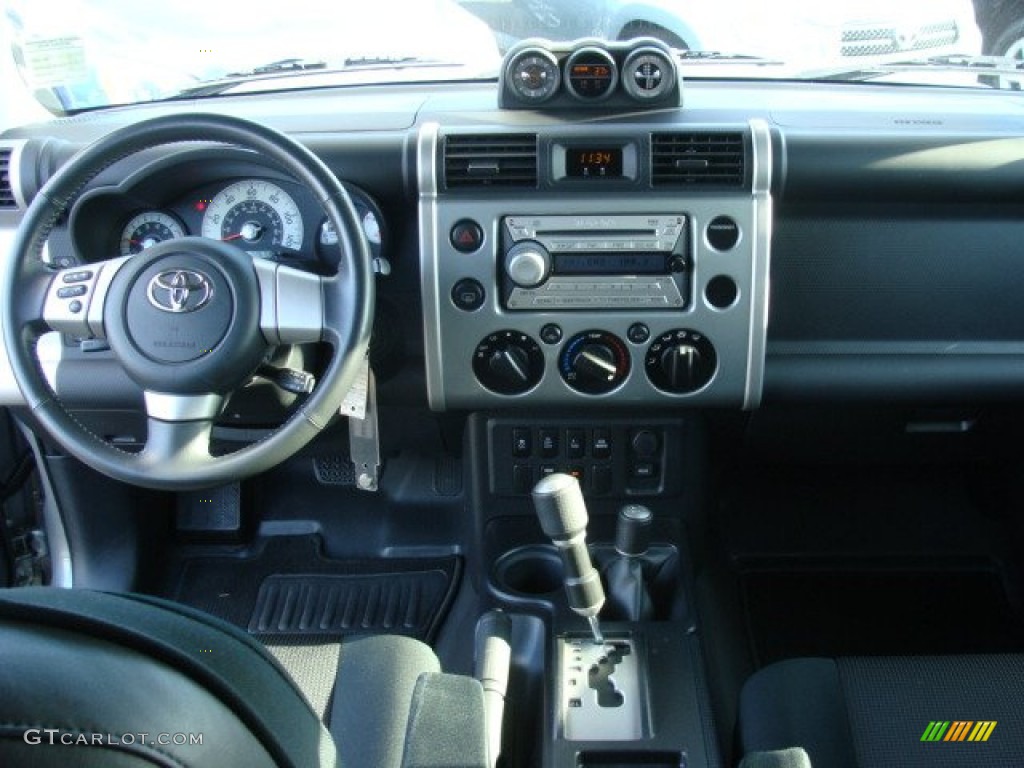 2010 Toyota FJ Cruiser 4WD Dark Charcoal Dashboard Photo #59840811