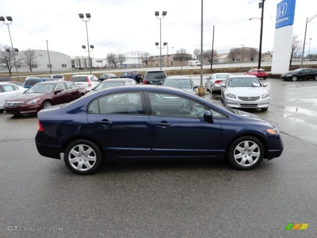 Royal Blue Pearl 2008 Honda Civic LX Sedan Exterior Photo #59841086